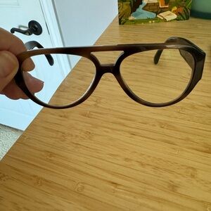 Channel frames brown with crystal on sides